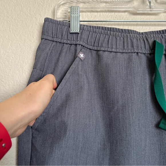 Figs Tansen Jogger Scrub Pants Graphite Grey Mens Medical Workwear Size M/S 1517 - Picture 4 of 12